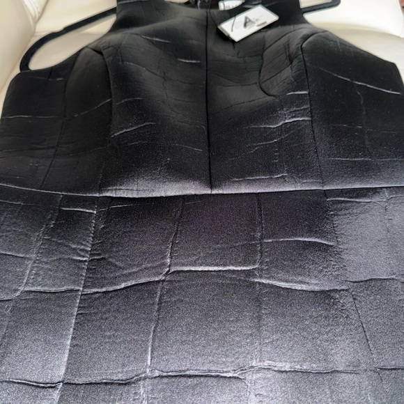 Milly Croc Embossed Racerback Dress - Picture 6 of 9